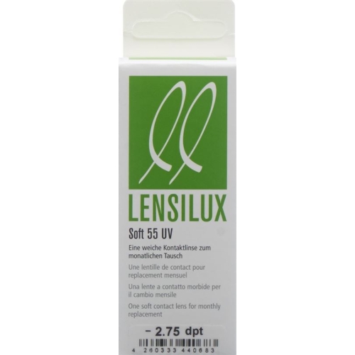 Lensilux Soft 55 UV monthly lens -2.75 Soft buy online