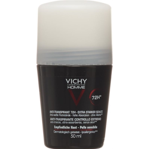 Vichy Homme Anti-Transpirant 72H Extra Strong Protection Roll-On 50ml buy online