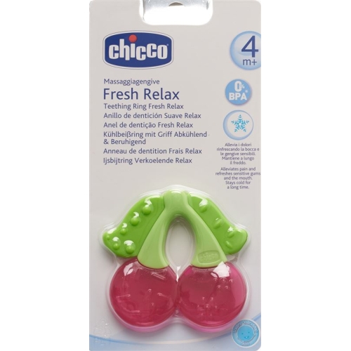 Chicco Kühlbeissring M Wasser Abk Beruhi Kirsch 4 buy online