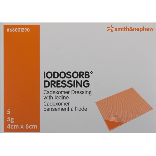 Iodosorb Dressing 5g 4x6cm 5 Stück buy online