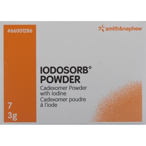 Iodosorb Puder 7x 3g buy online