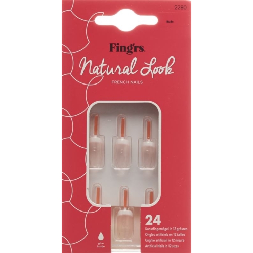 Fingrs Kunstfingernaegel Set Natural Look Rose buy online