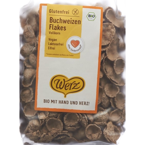 Werz Buchweizen Vollkorn Flakes Glutenfrei 250g buy online