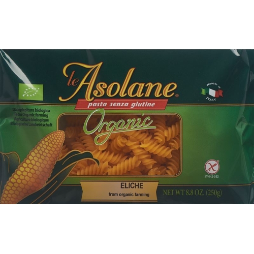 Le Asolane Eliche Maispasta Glutenfrei 250g buy online