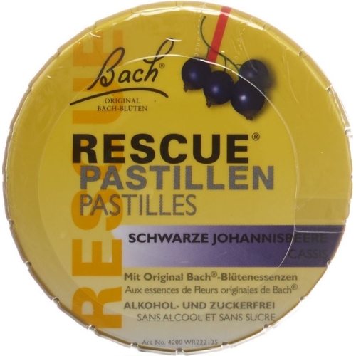 Bachblüten Rescue Pastillen Blackcurrant buy online