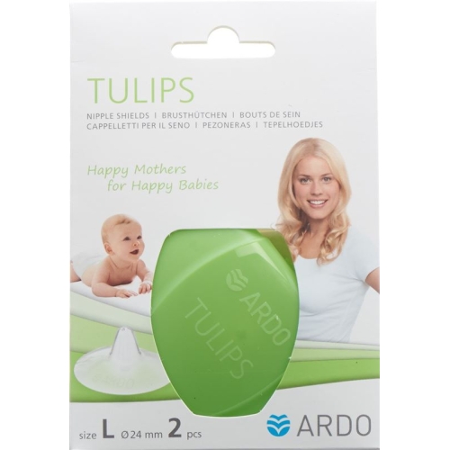 Ardo Brusthuetchen L Tulips Silikon 2 Stück buy online