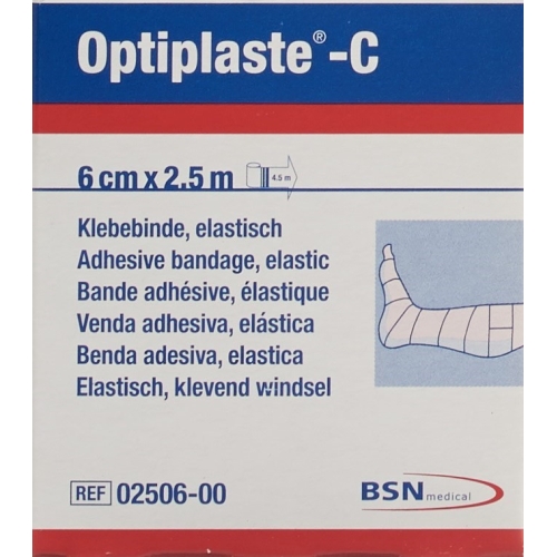 Optiplaste-C Kompressionsbinde 2.5m x 6cm buy online