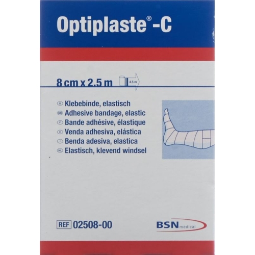 Optiplaste-C Kompressionsbinde 2.5m x 8cm buy online