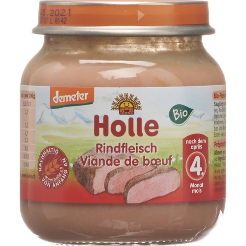 Holle Beef from the 4th month Organic 125g buy online