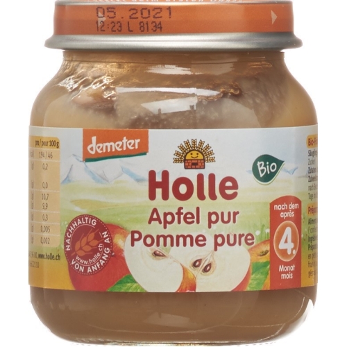 Holle Pure Apple from the 4th month Organic 125g buy online