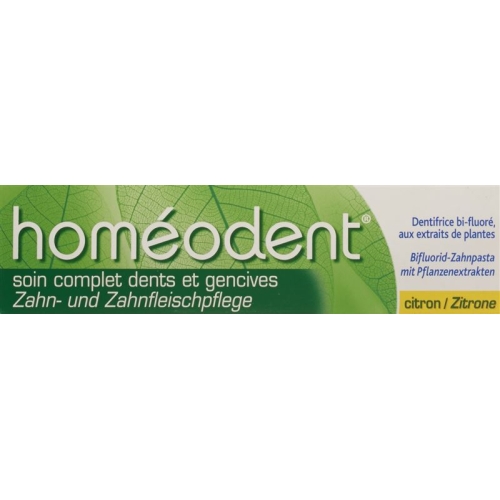 Homéodent Komplette Zahn- und Zahnfleischpflege Zitrone 75ml buy online