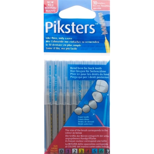 Piksters Interdentalbürstchen Grösse 0 10 Stück buy online