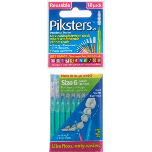 Piksters Interdentalbürstchen Grösse 6 10 Stück buy online