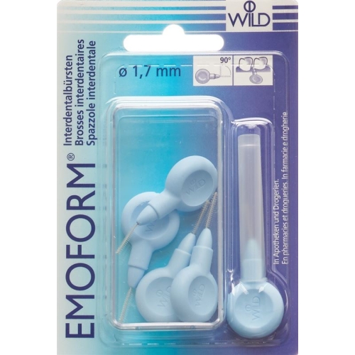 Emoform Interdentalbürsten 1.7mm Hellblau 5 Stück buy online