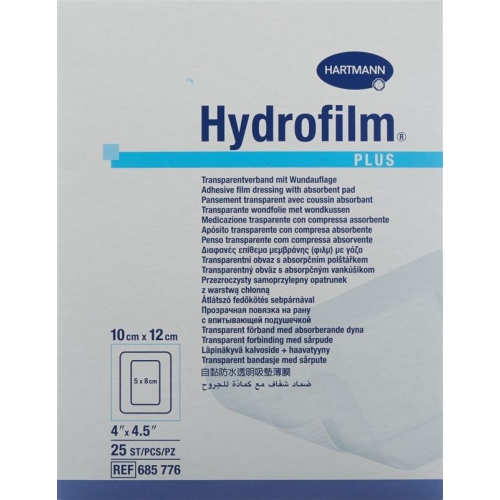 Hydrofilm Plus Wundverband Film 10x12cm Steril 25 Stück buy online