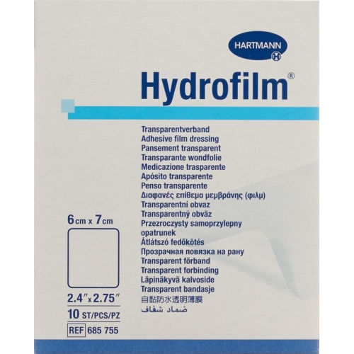 Hydrofilm Wundverband Film 6x7cm Transparent 10 Stück buy online