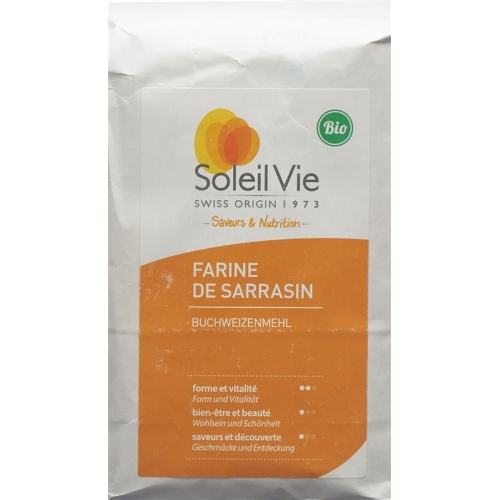 Soleil Vie Buchweizen Vollkorn Mehl Bio 500g buy online