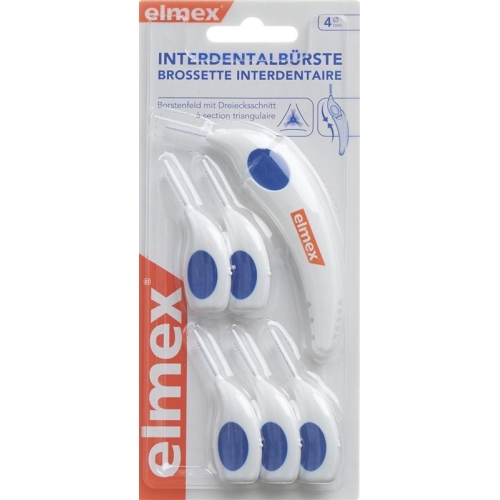 Elmex Interdentalbürste 4mm mit Halter 6 Stück buy online