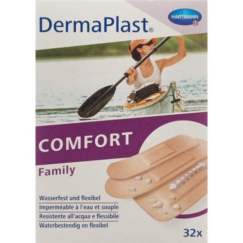 Dermaplast Comfort Family Strip 3 Sizes 32 Pieces buy online