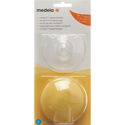 Medela Contact Brusthuetchen S 16mm 1 Paar mit Box buy online