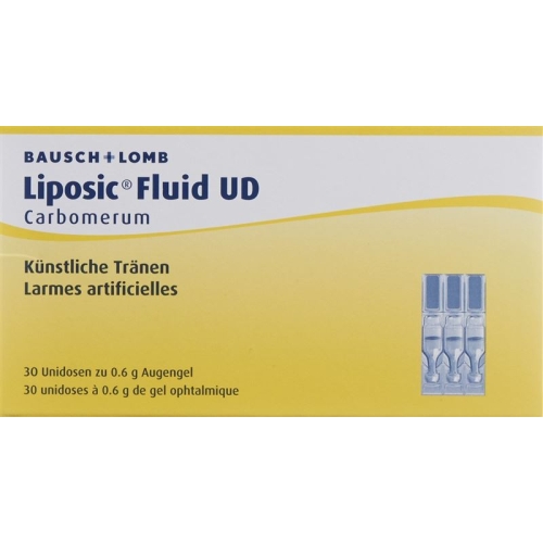 Liposic Fluid UD Augengel 30x 0.6g buy online