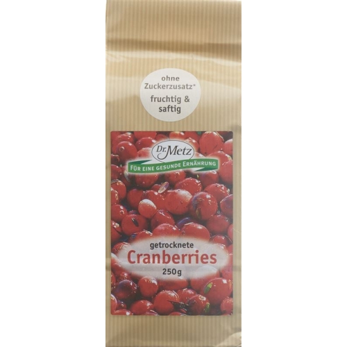 Dr. H. Metz Getrocknete Cranberries 250g buy online