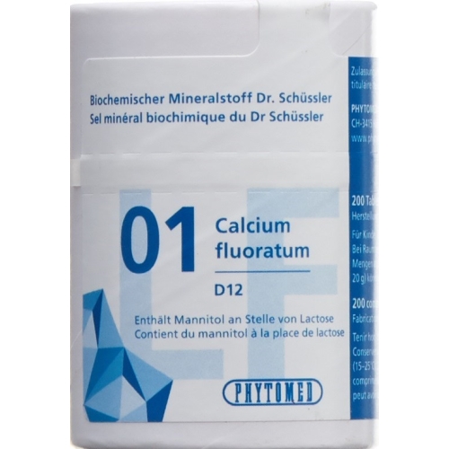 Phytomed Schüssler Nr. 1 Tabletten D 12 Lactosefrei 200 Stück buy online