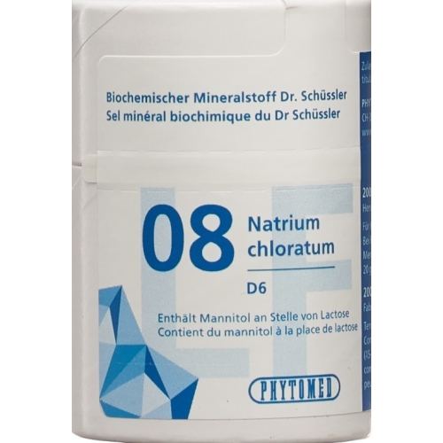 Phytomed Schüssler Nr. 8 Tabletten D 6 Lactosefrei 200 Stück buy online