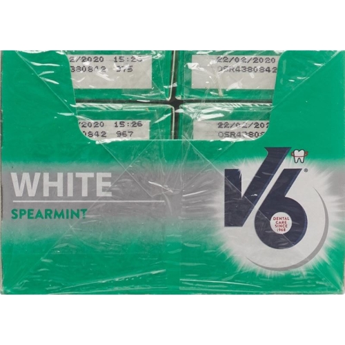 V6 White Spearmint Kaugummi buy online