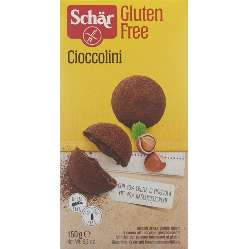 Schär Cioccolini M Kakaofuellung 150g buy online