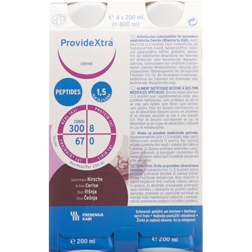 Providextra Drink Liquid Kirsche 4x 200ml buy online