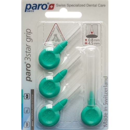 Paro 3Star-Grip 4.5mm Medium Grün Zylin 4 Stück buy online