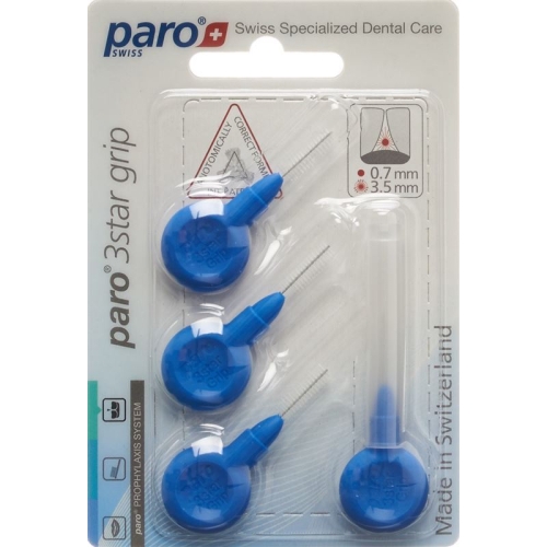 Paro 3Star-Grip 3.5mm X-fein Blau Zylin 4 Stück buy online