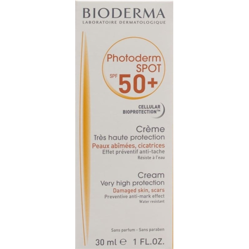 Bioderma Photoderm Spot Creme Sonnenschutzfaktor 50+ 30ml buy online