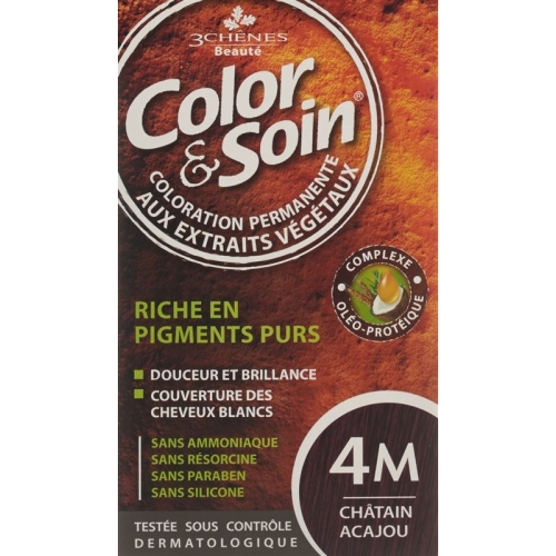 Color Et Soin Coloration Chatain Acajou 4m 135ml buy online