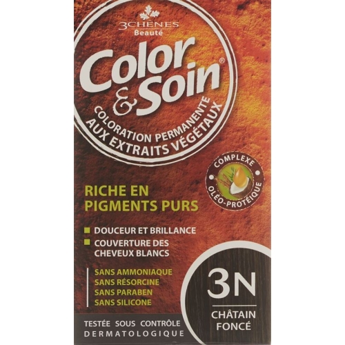 Color Et Soin Coloration Chatain Fonce 3n 135ml buy online