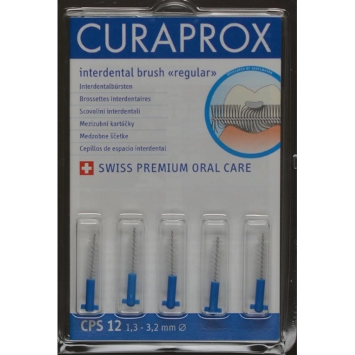 Curaprox 12 Regular Interdetnal Bürste Blau 5 Stück buy online