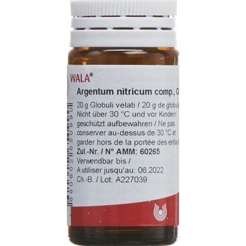 Wala Argentum Nitricum Comp Globuli Flasche 20g buy online