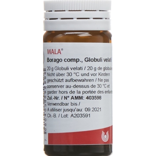 Wala Borago Comp Globuli 20g buy online