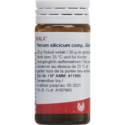 Wala Ferrum Silicicum Comp Globuli 20g buy online