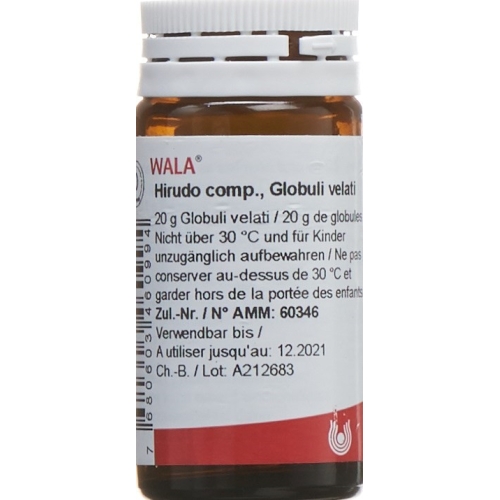 Wala Hirudo Comp Globuli 20g buy online