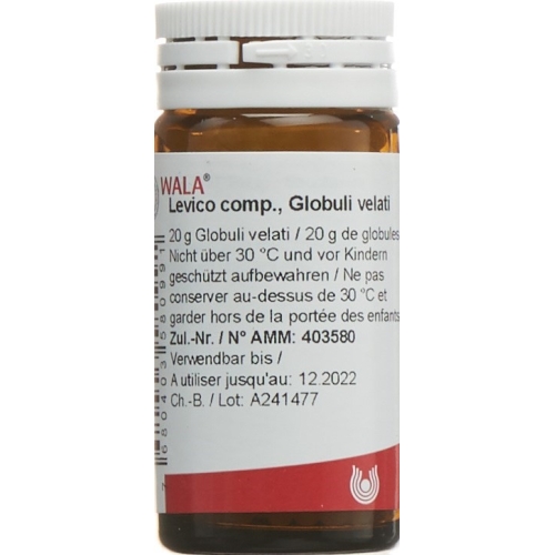 Wala Levico Comp Globuli Flasche 20g buy online