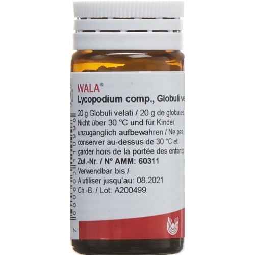 Wala Lycopodium Comp Globuli Flasche 20g buy online