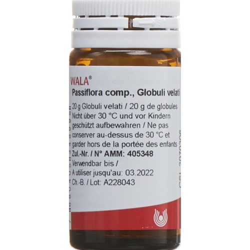 Wala Passiflora Comp Globuli Flasche 20g buy online