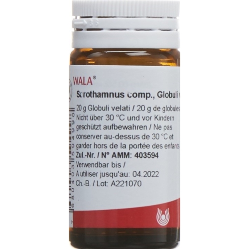 Wala Sarothamnus Comp Globuli Flasche 20g buy online