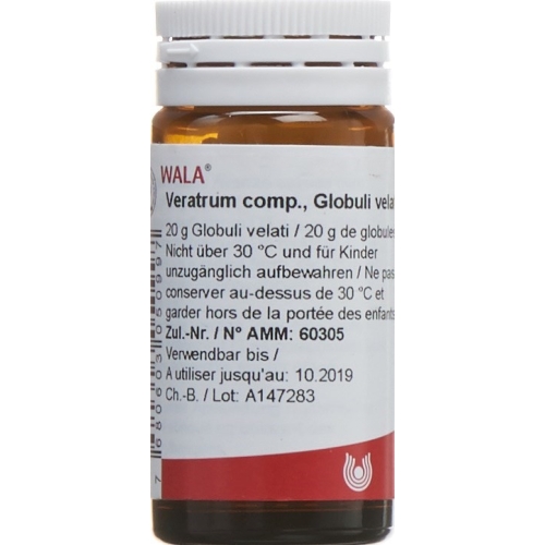 Wala Veratrum Comp Globuli Flasche 20g buy online