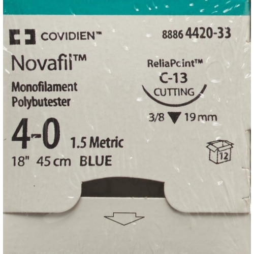 Novafil 45cm Blau 4-0 C-13 12 Stück buy online