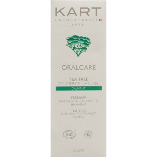 Kart Zahnpaste Lehm Oralcare Teebaum 75ml buy online