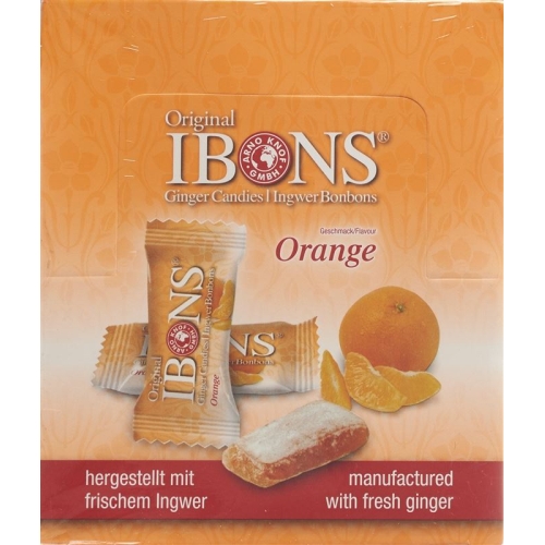 Piniol Ingwer Bonbon Orange 60g buy online