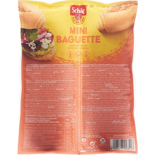 Schär Mini-Baguette Glutenfrei 2x 75g buy online